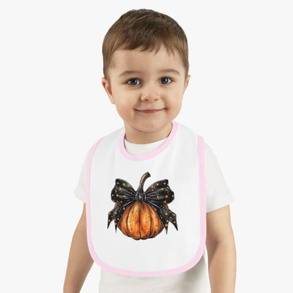 Halloween Pumpkin Baby Bib