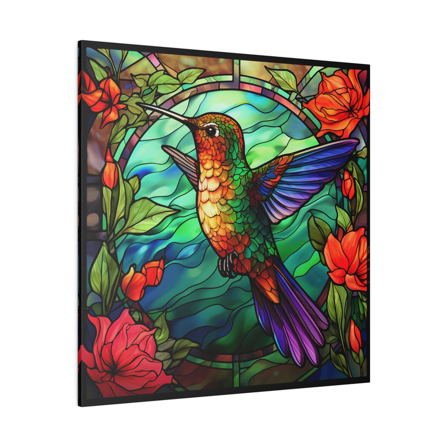 Hummingbird Wall Art Matte Canvas