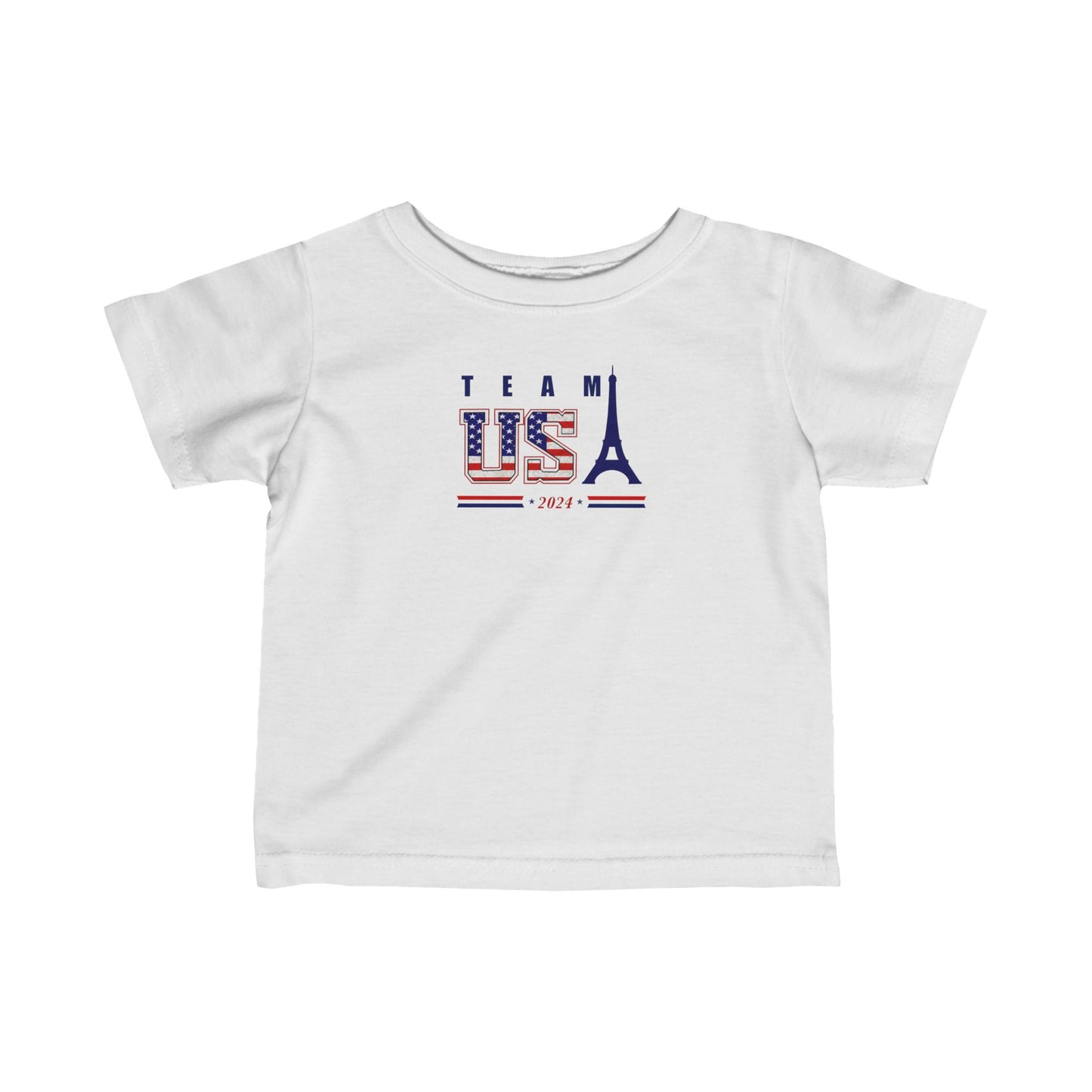 TEAM USA 2024 Paris Olympics Infant Fine Jersey Tee