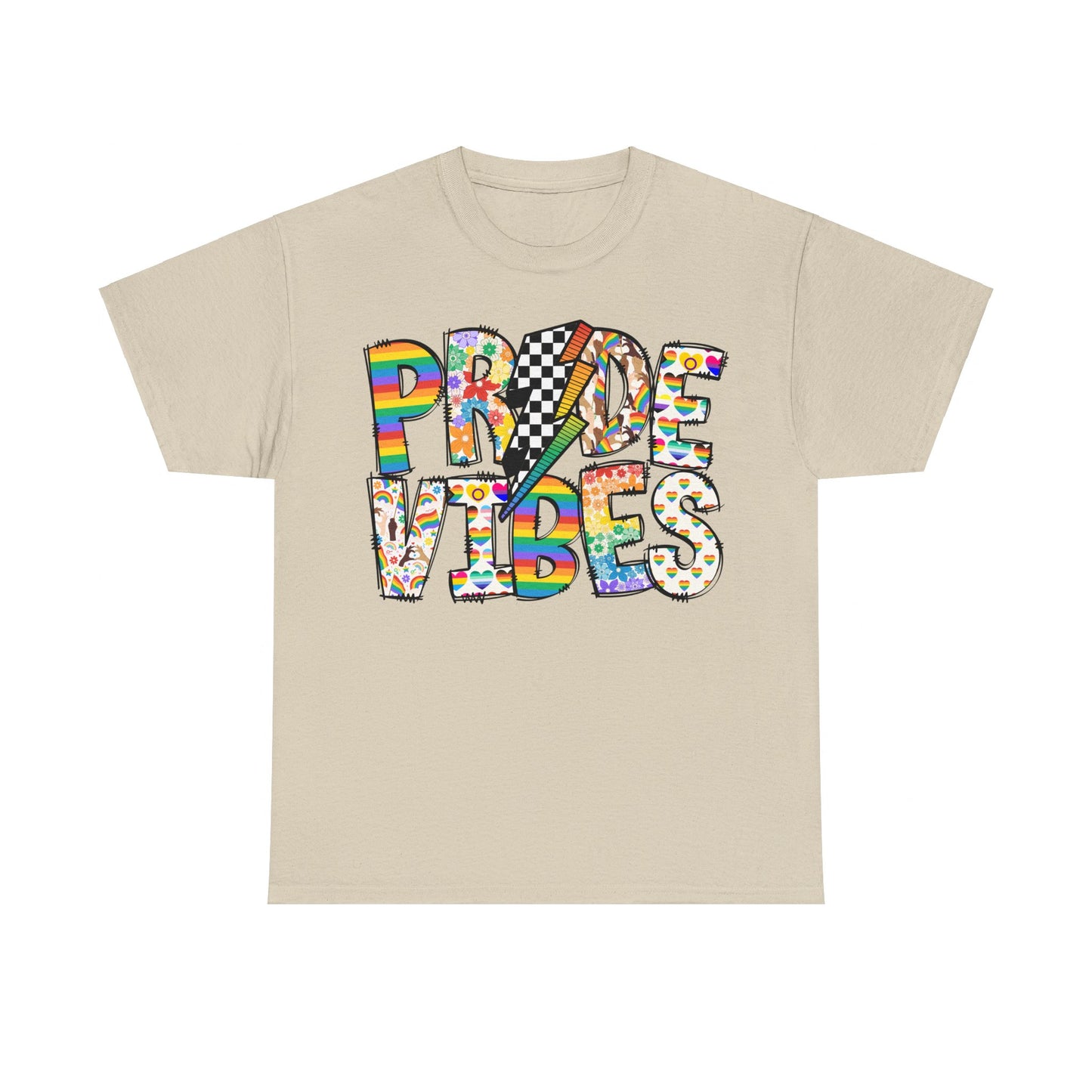 Pride Vibes Unisex Heavy Cotton Tee