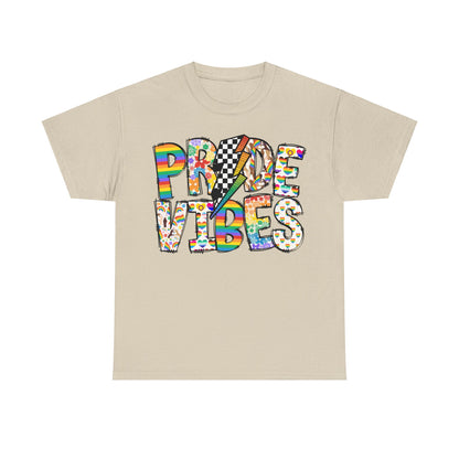 Pride Vibes Unisex Heavy Cotton Tee