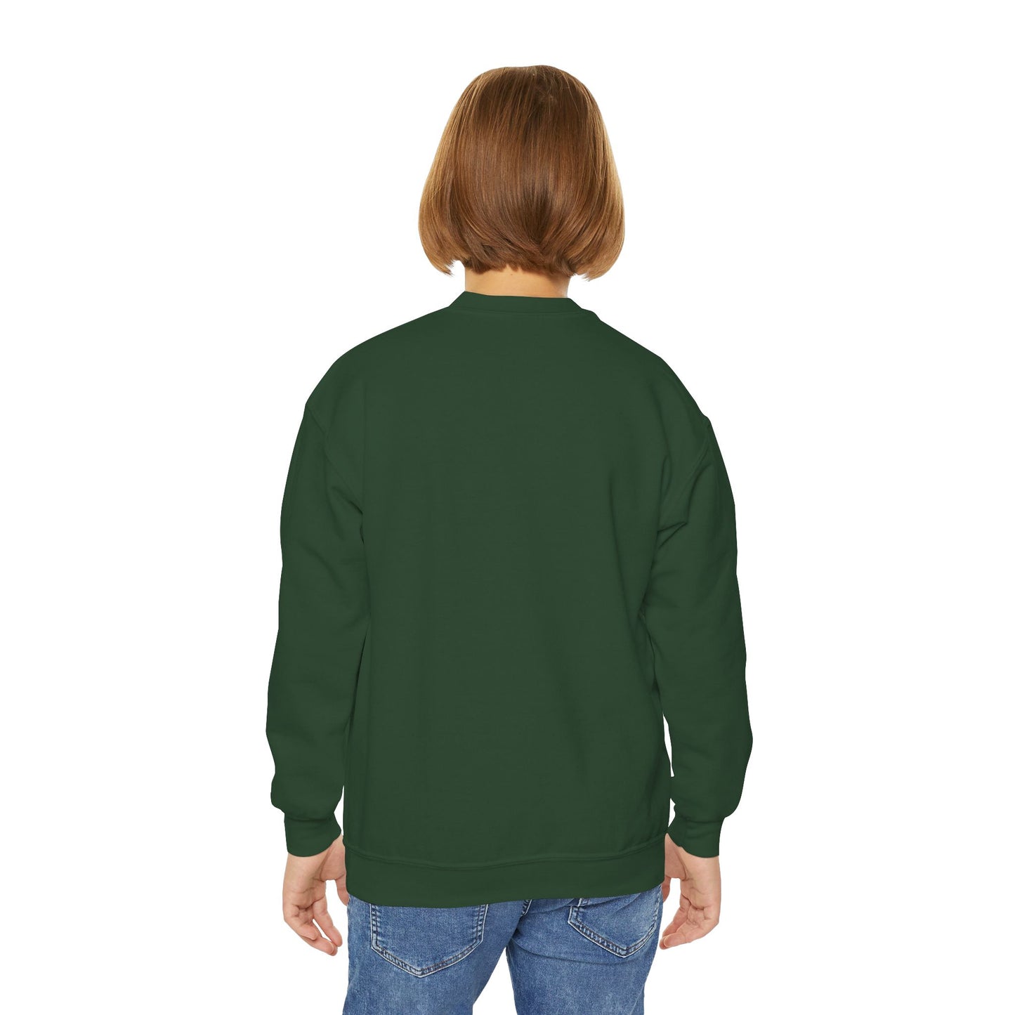 Cozy Fall Football Youth Sweatshirt