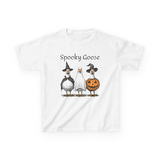Spooky Goose Kids Halloween T-Shirt