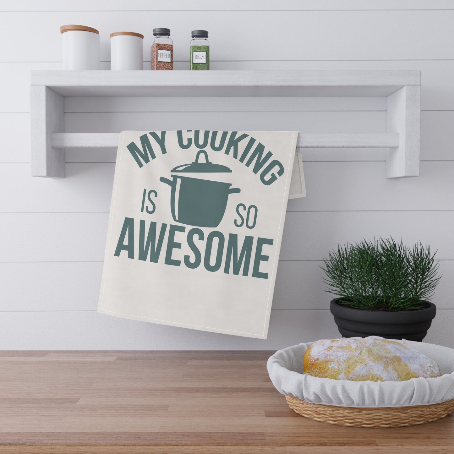 My Cooking is So Awesome Kitchen Towel