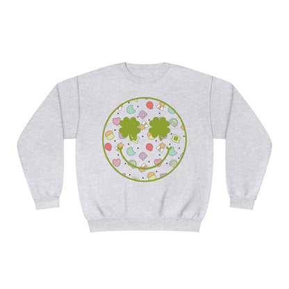 St. Patrick's Day Smiley Face Sweatshirt