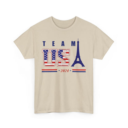 Team USA 2024 Paris Olympics Unisex Heavy Cotton Tee