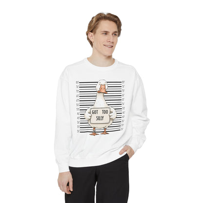 "Got Too Silly" Cute Animal Sweatshirt Crewneck