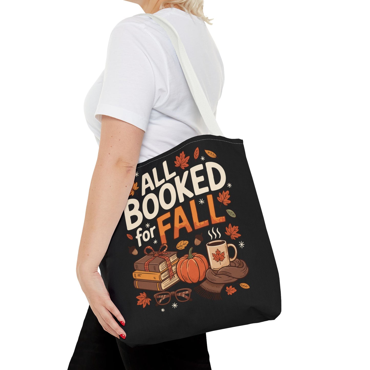 All Booked for Fall Tote Bag