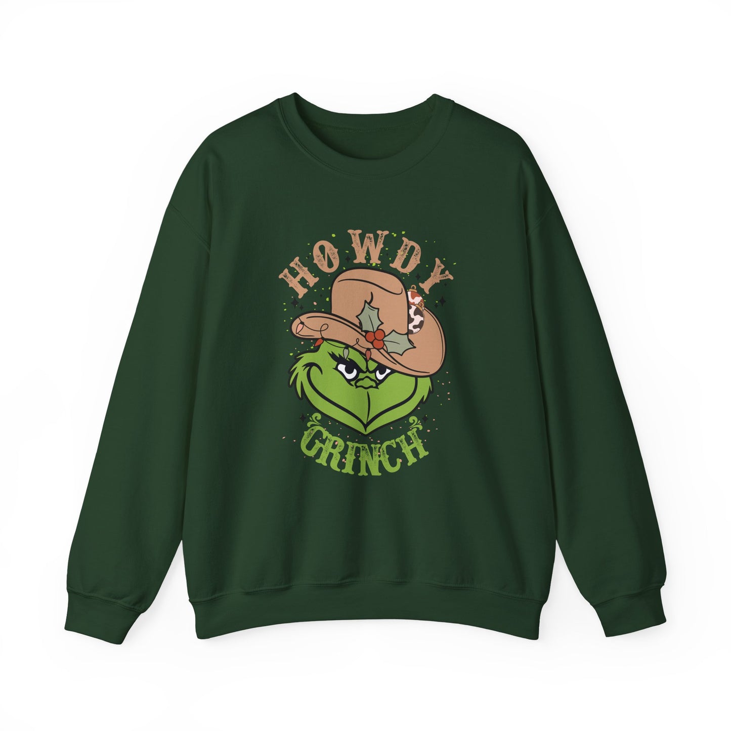 Howdy Grinch Christmas Sweatshirt