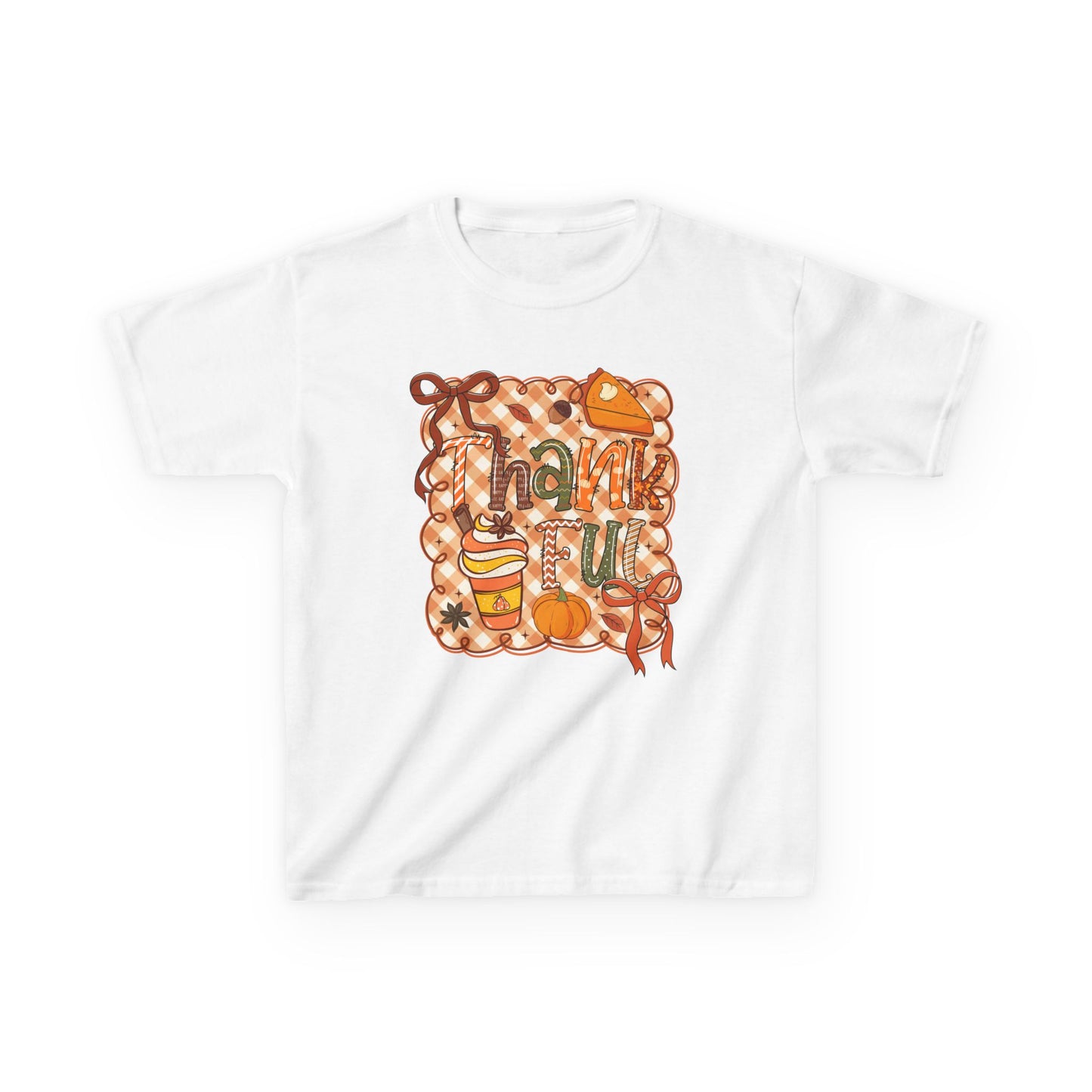 Thankful Kids Thanksgiving T-shirt
