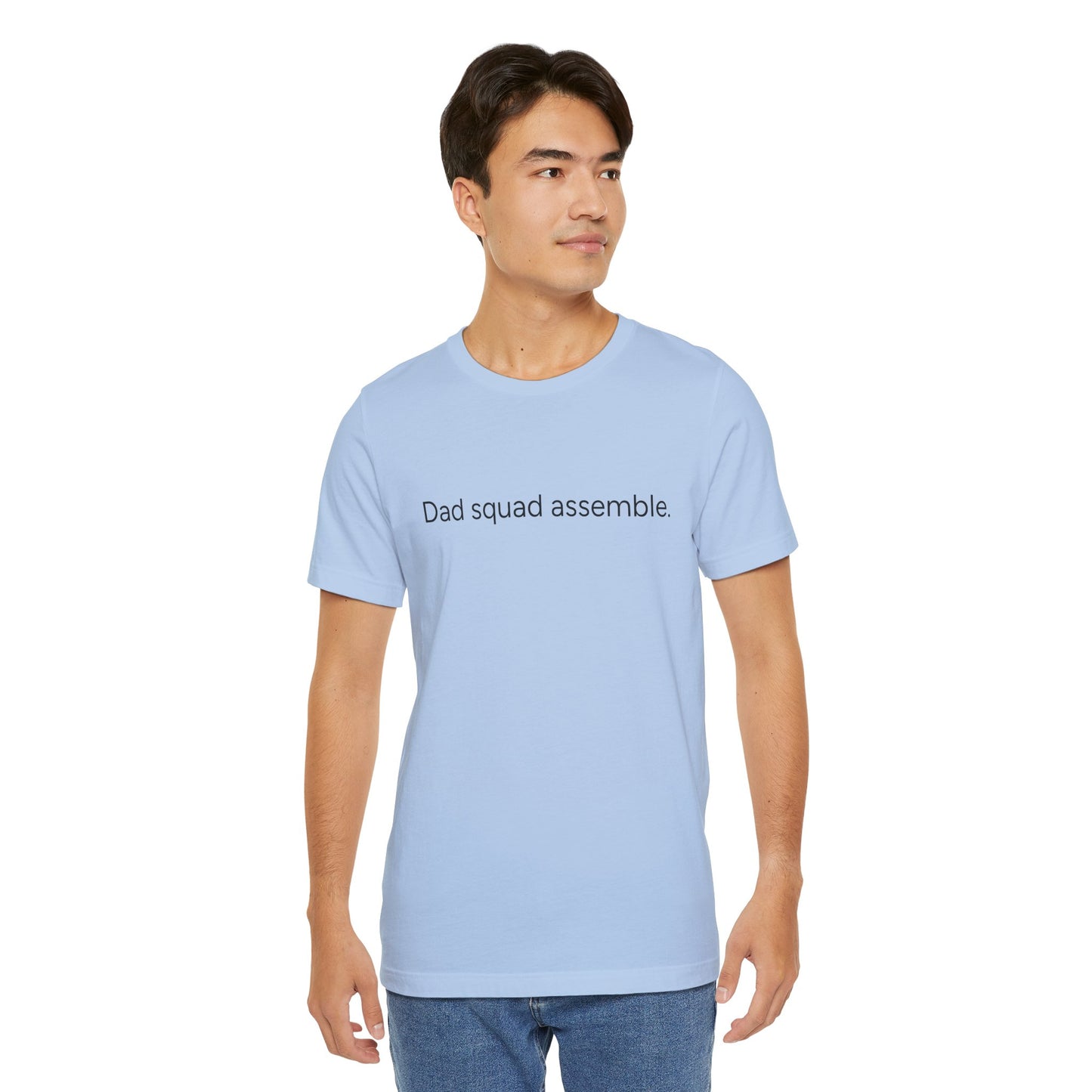 Funny Dad Squad Assemble Short Sleeve Tee