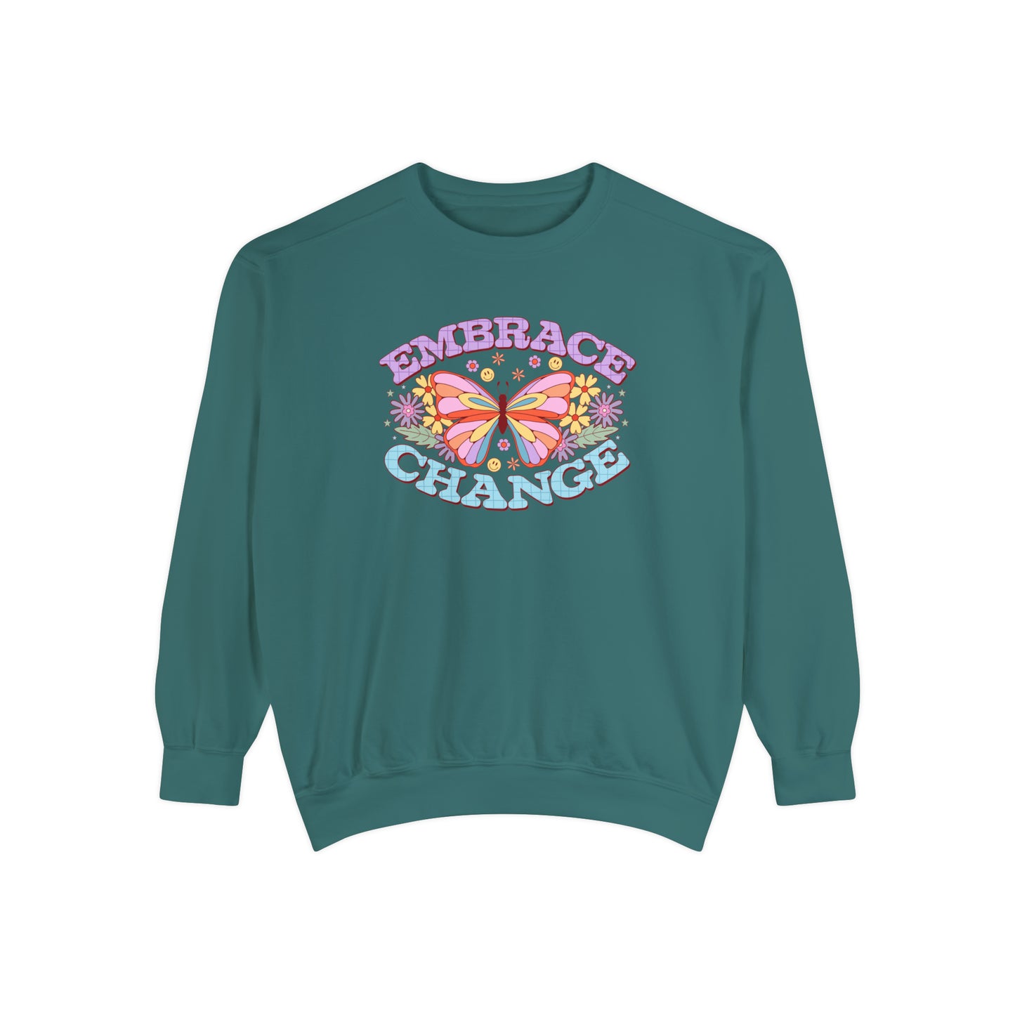 Embrace Change Comfort Colors Soft Sweatshirt