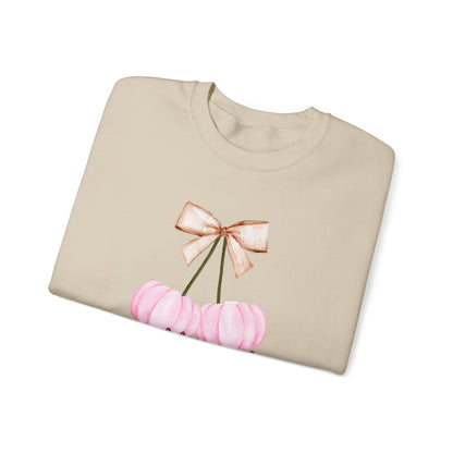 A Coquette Fall Girly Sweatshirt