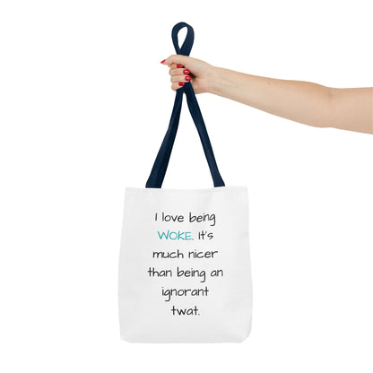 Woke Rainbow Tote Bag