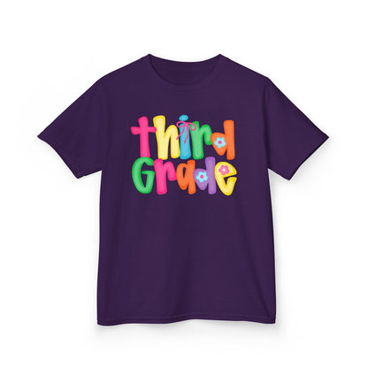 Back to School Third Grade Kids Tee