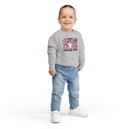 Toddler Halloween Little Miss Trick or Treat Sweatshirt
