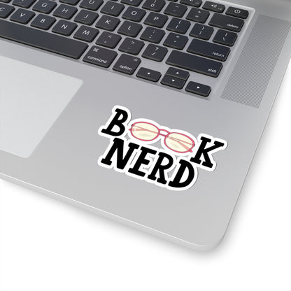Book Nerd Kiss-Cut Stickers