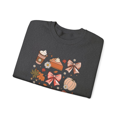 Fall Vibes Coquette Unisex Sweatshirt