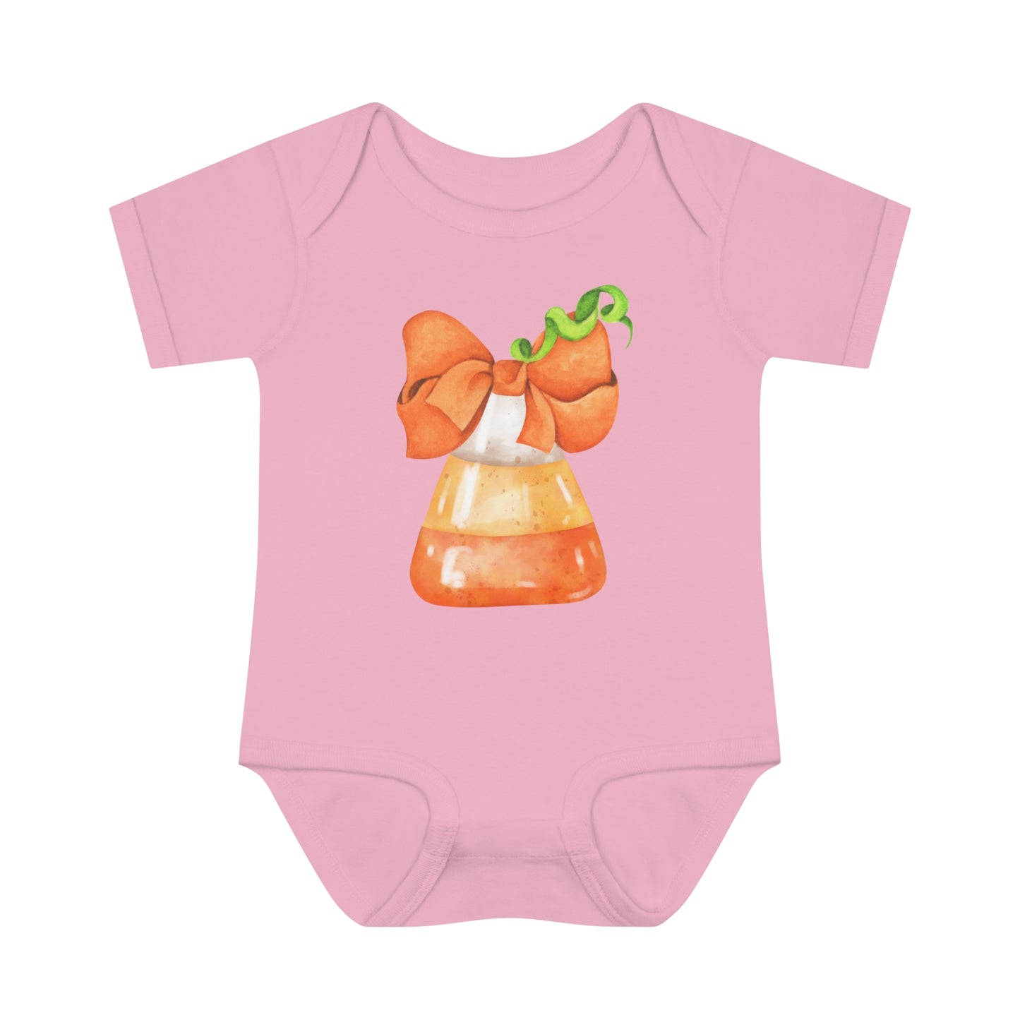 Candy Corn Coquette Halloween Onsie