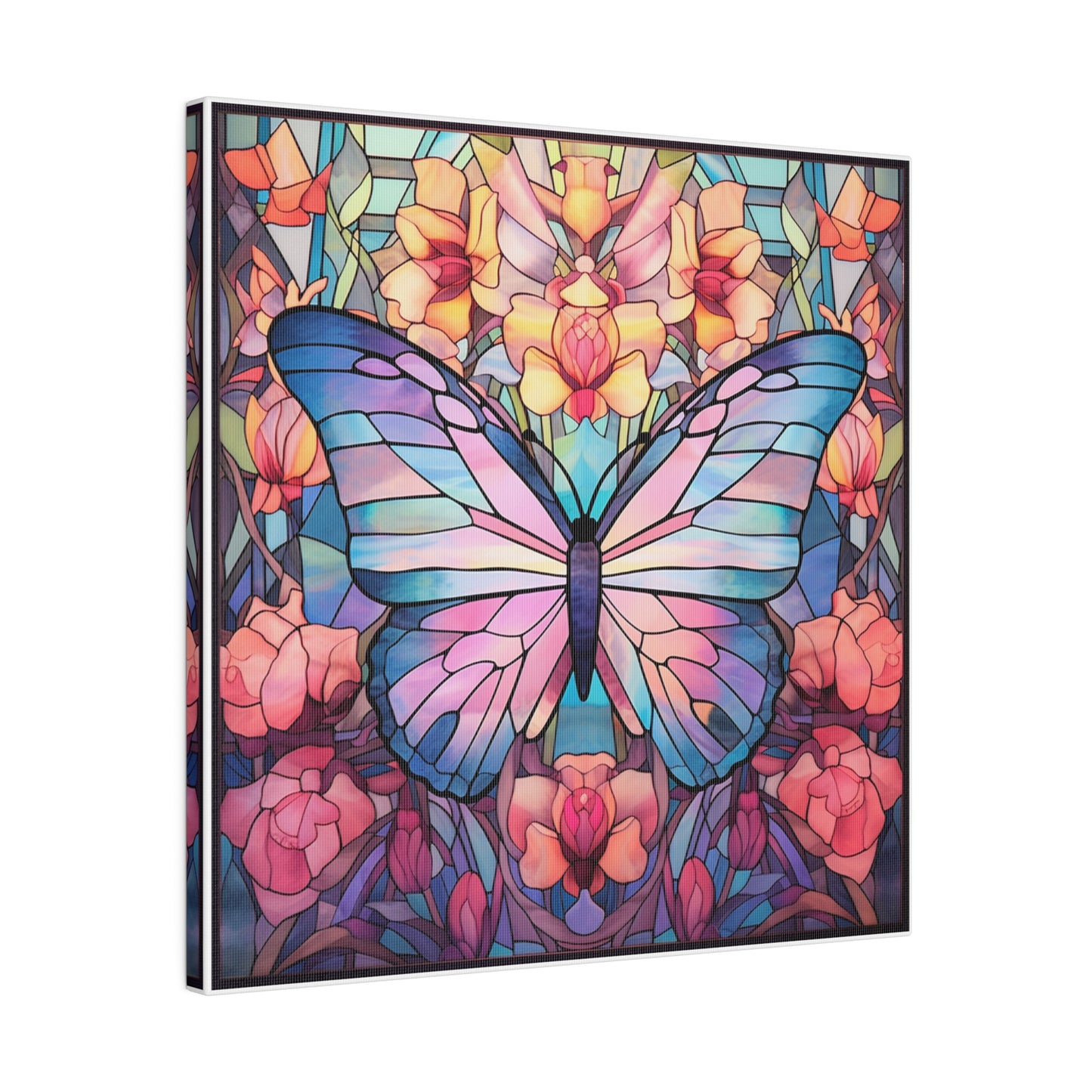 Butterfly Wall Art Matte Canvas