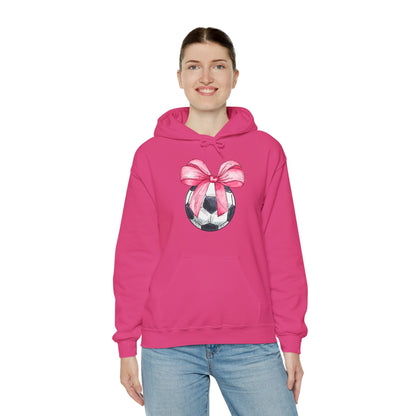 Soccer Coquette Hoodie Sweatshirt