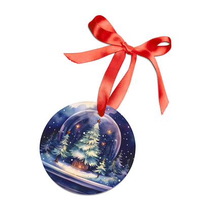 Winter Christmas Acrylic Ornament