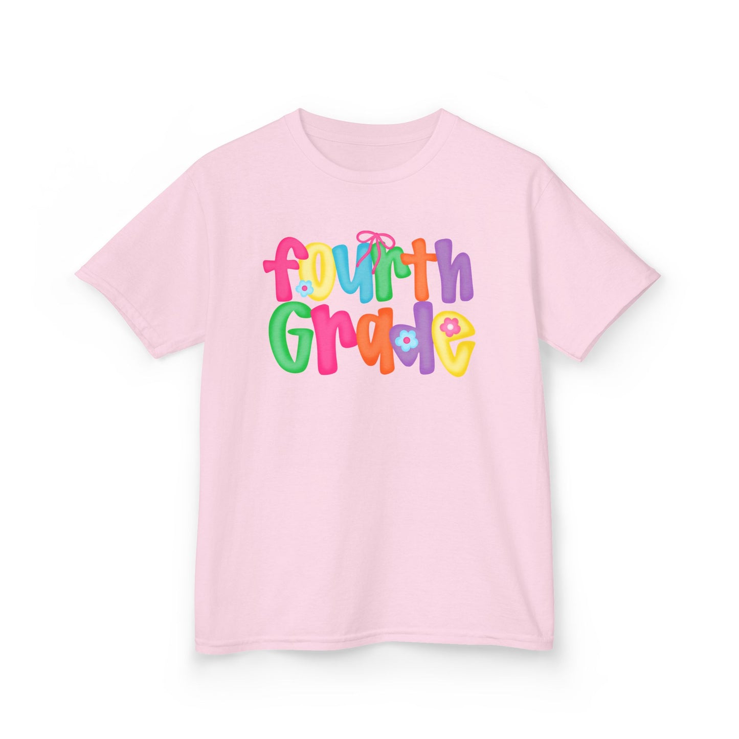 Back to School Fourth Grade Kids Tee