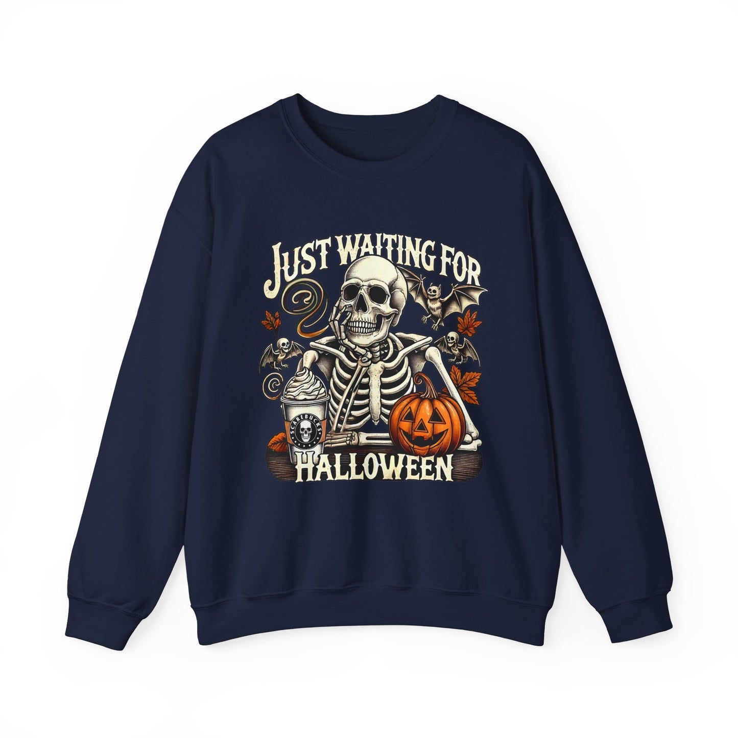 I'm Just Waiting for Halloween Sweatshirt