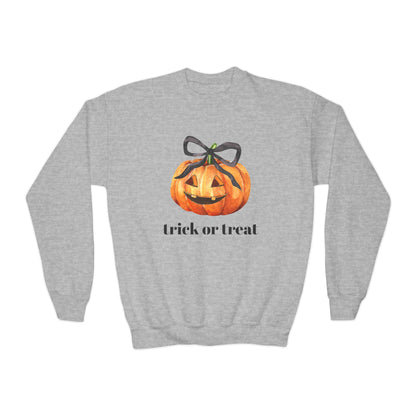 Halloween Trick or Treat Youth Sweatshirt