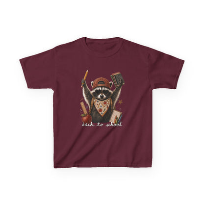 Kids Back to School Raccoon Classroom Tee