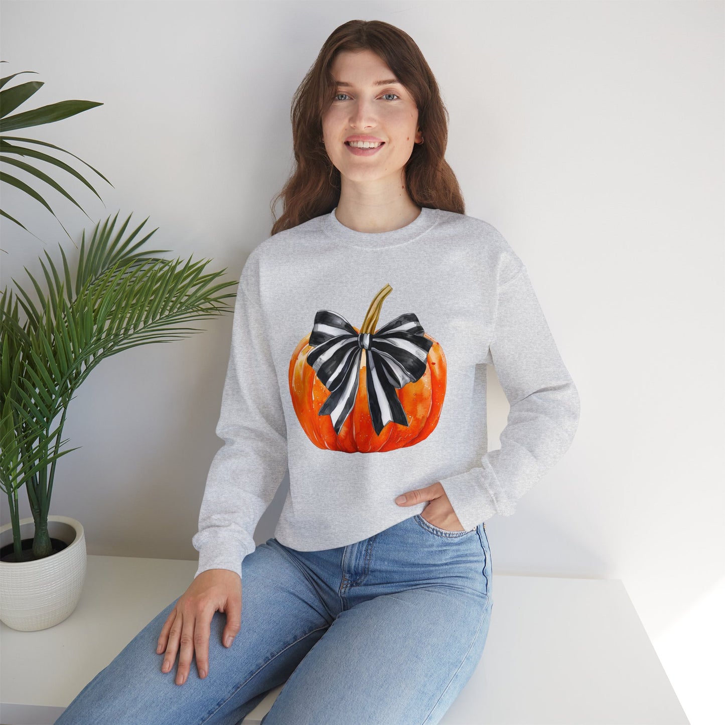 Pumpkin Coquette Unisex Sweatshirt