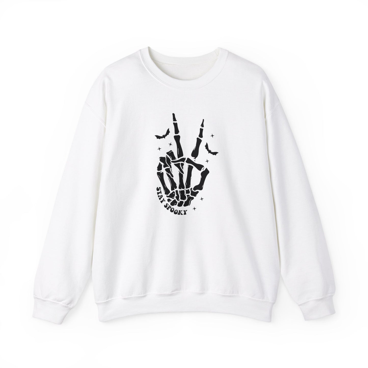 Skeleton Peace Halloween Sweatshirt