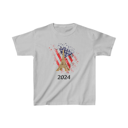 2024 USA Paris Olympics Kids Heavy Cotton™ Tee