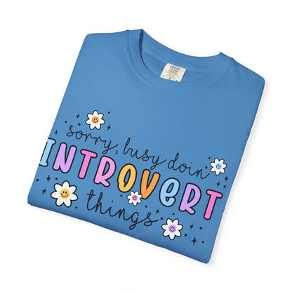 Introvert Vibes Funny Unisex T-Shirt