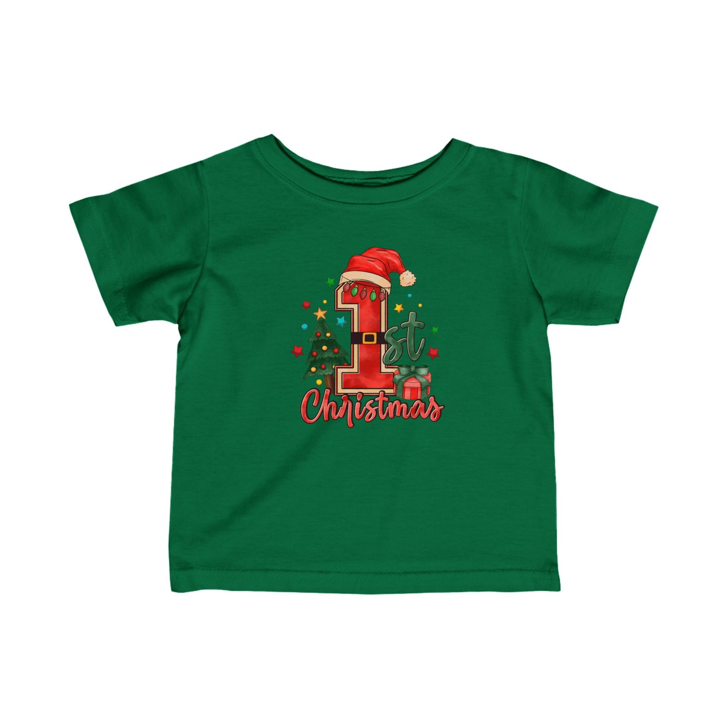 First Christmas Infant Fine Jersey Tee