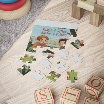 Kids' 30-Piece Fraser & Henry Grow a Friend Puzzle
