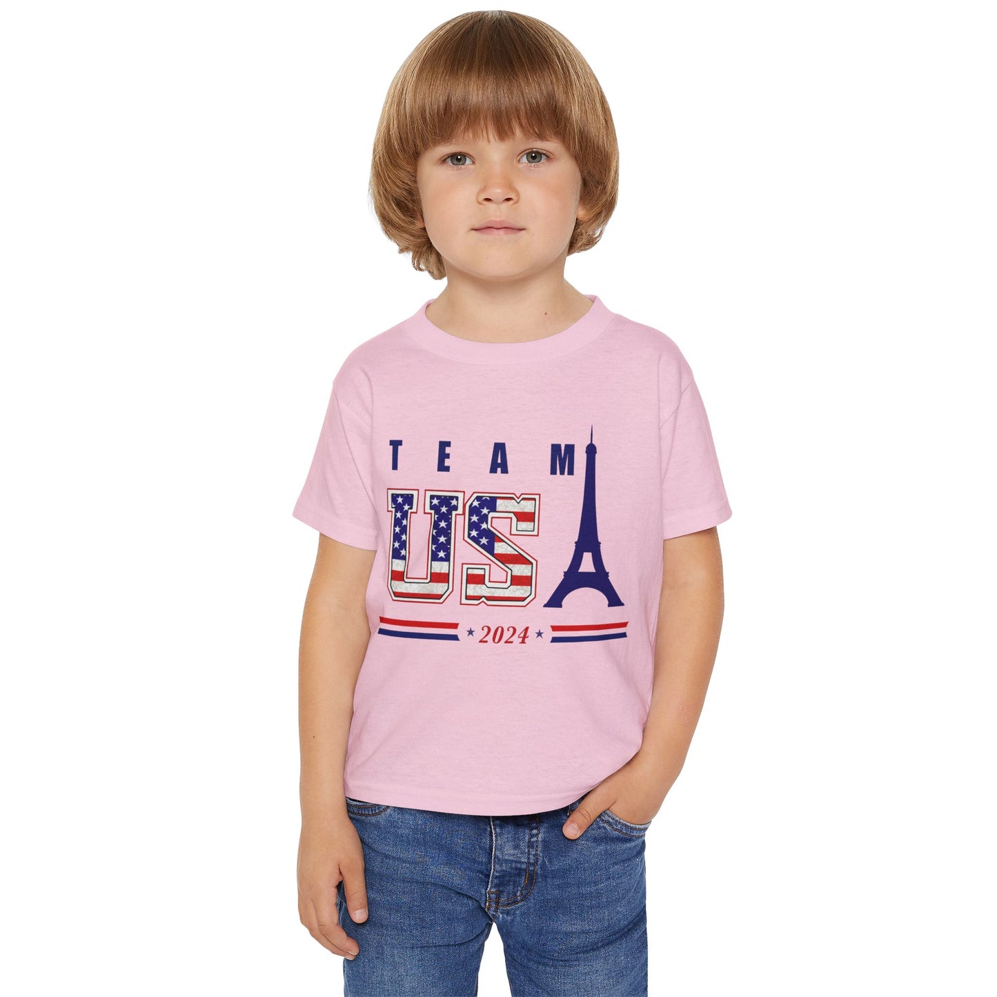 TEAM USA 2024 Paris Olympics Heavy Cotton™ Toddler T-shirt