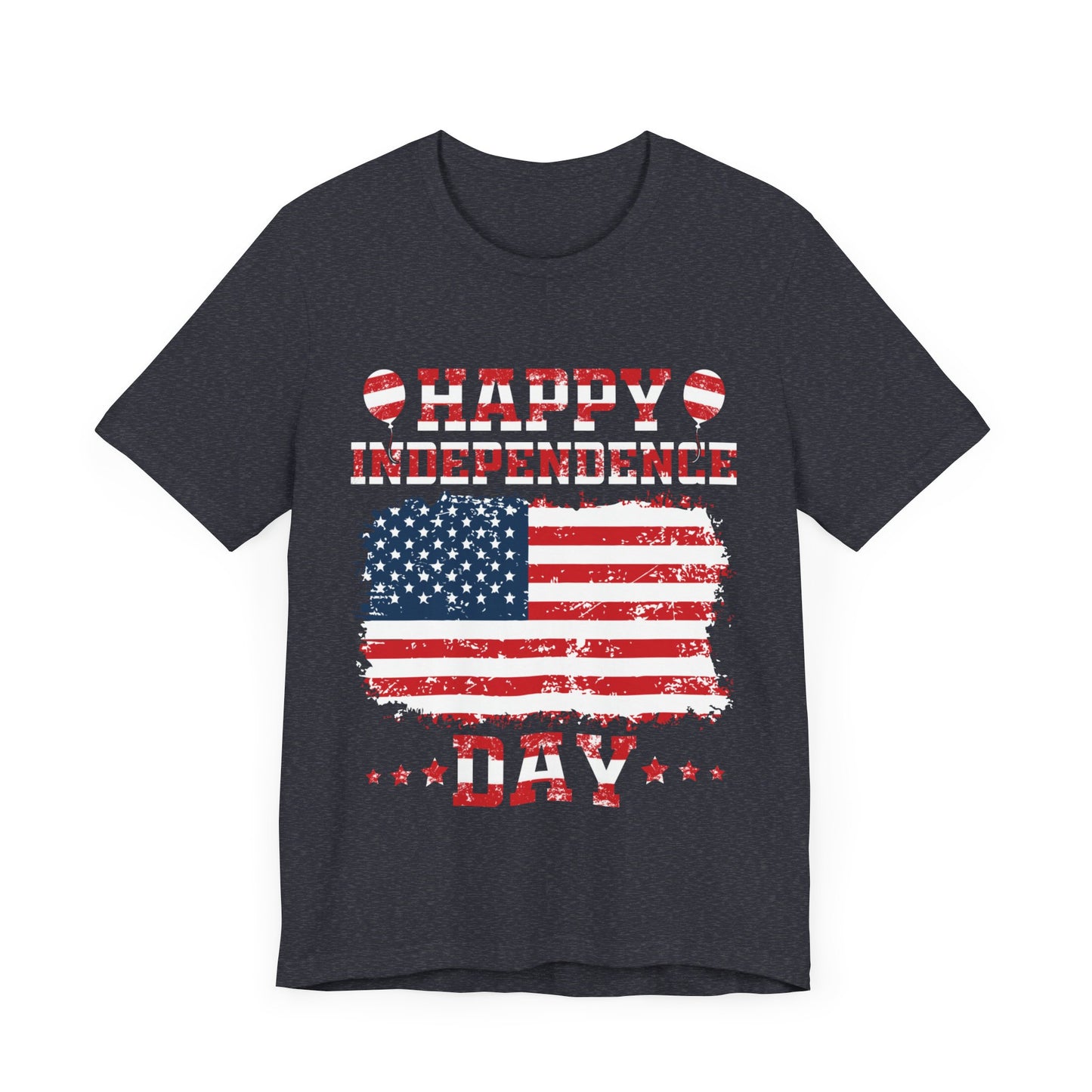 Happy Independence Day Unisex Jersey Short Sleeve Tee