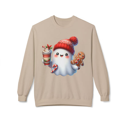 Cute Christmas Ghost Sweatshirt