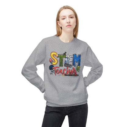 STEM Teacher Fleece Midweight Sweatshirt