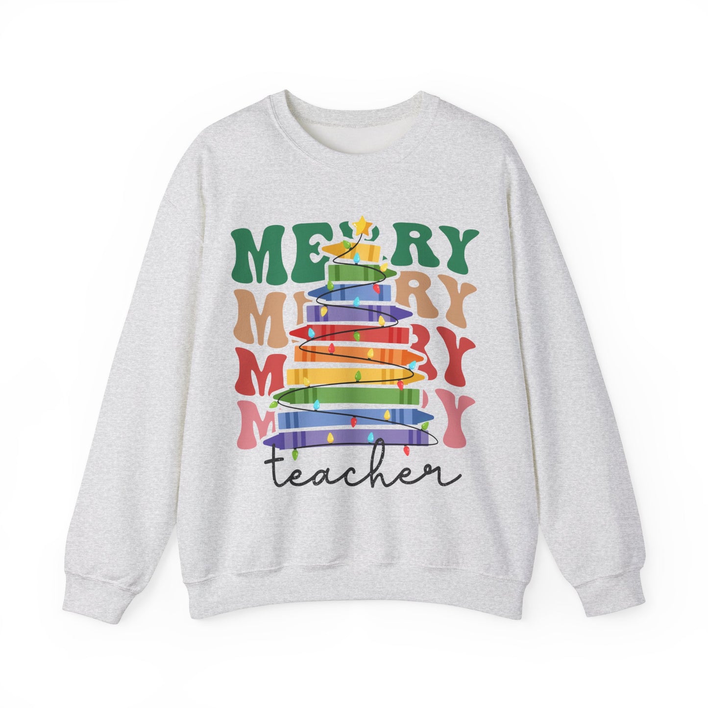 Merry Teacher Sweatshirt