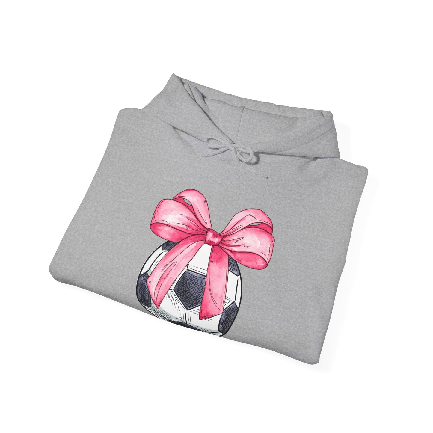 Soccer Coquette Hoodie Sweatshirt