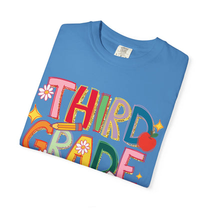 Third Grade Back to School Teacher T-shirt