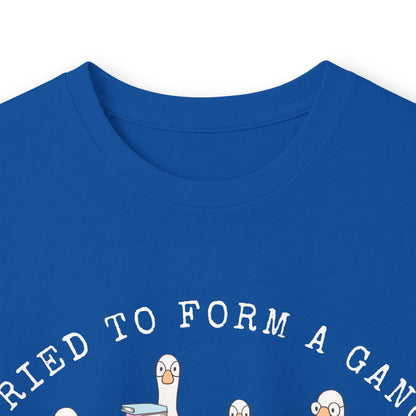 Long Sleeve Tee — "Tried to Form a Gang but It Turned Into a Book Club"
