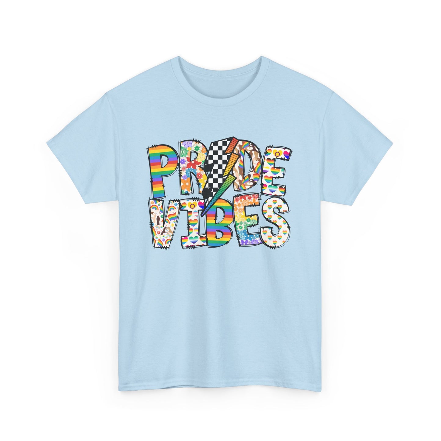 Gay Pride Vibes Unisex Cotton Tee
