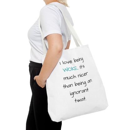 Woke Rainbow Tote Bag