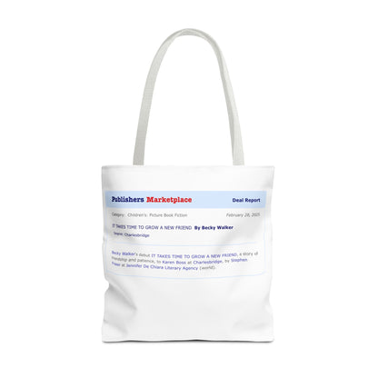 Tote Bag — Publishers Marketplace Announcement Tote