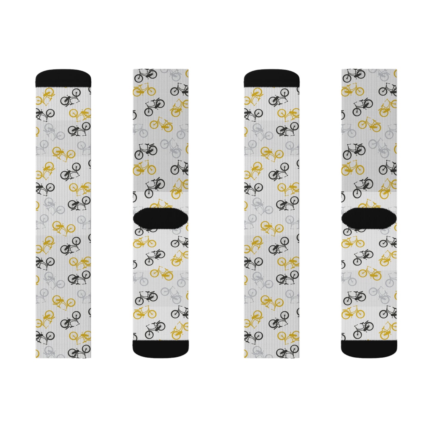 Trendy Bicycle Lover Pattern Socks