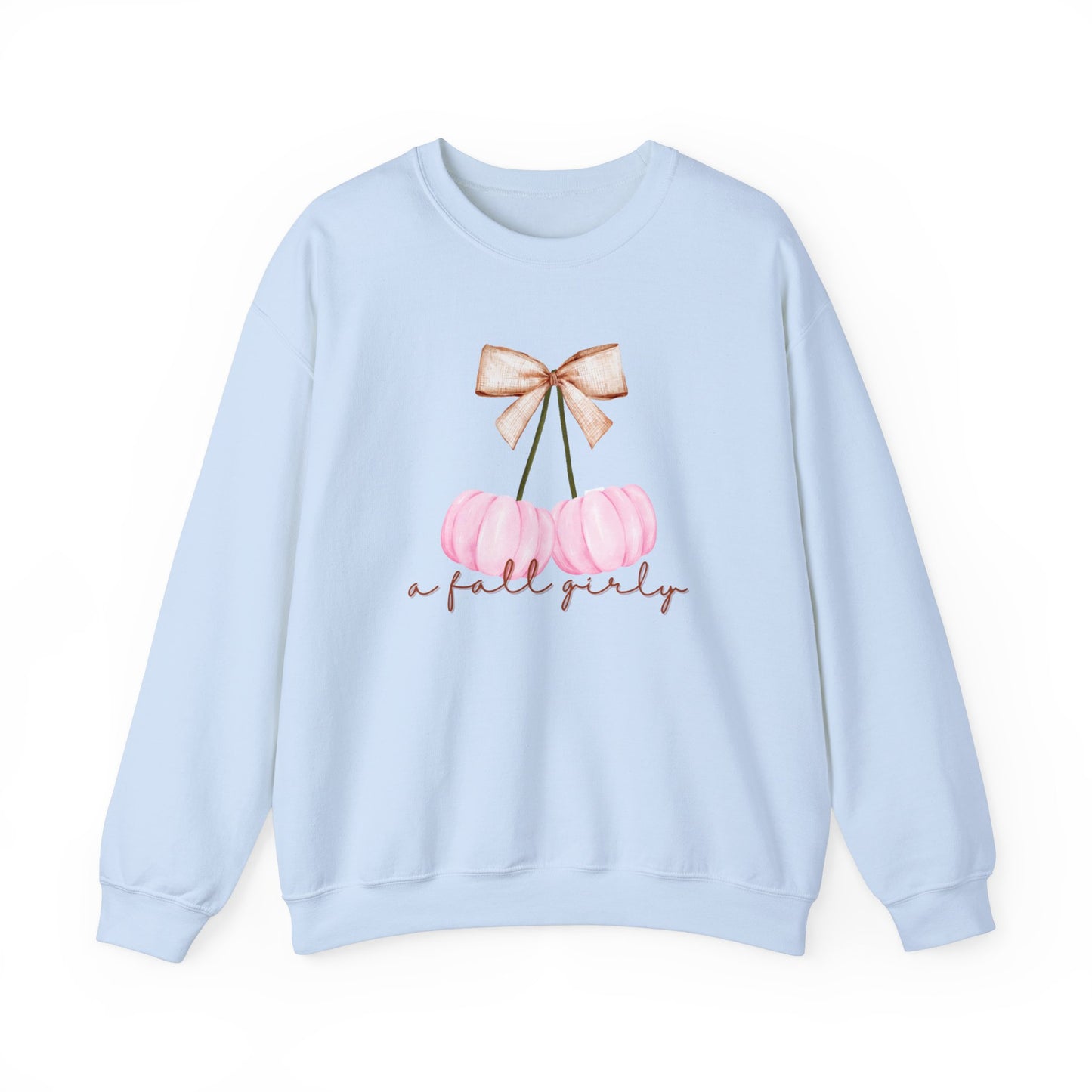 A Coquette Fall Girly Sweatshirt