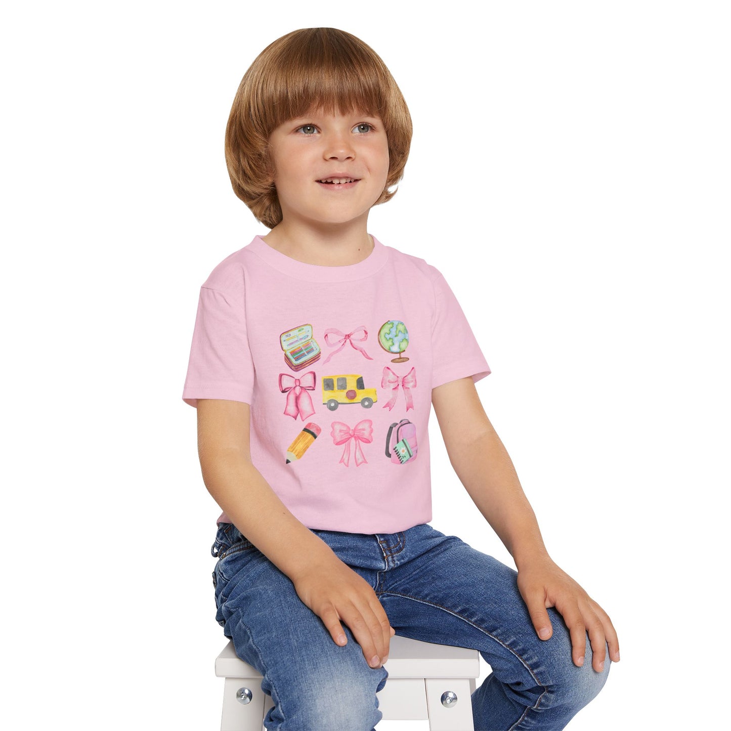 Coquette Back to School Toddler T-shirt